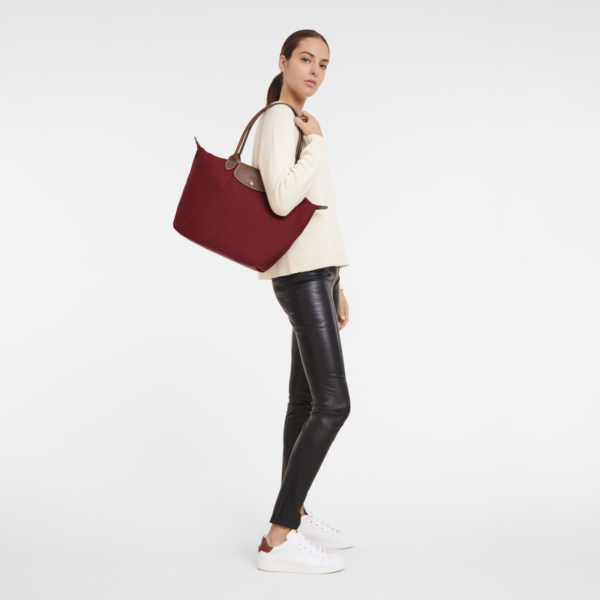 Longchamp Le Pliage Original L Tote Bag – Red vip time amman jordan